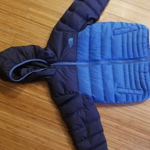 The North Face Boys small reversible coat